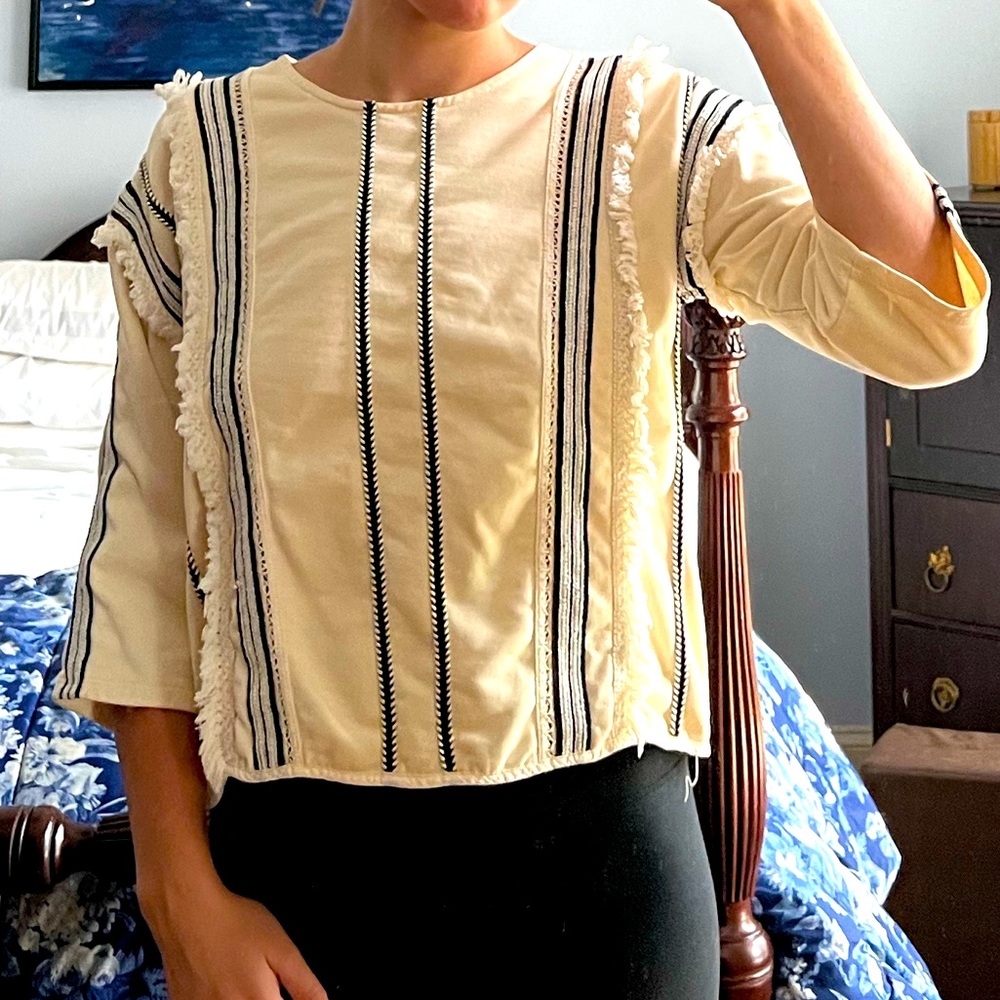 Anthropologie, eri + ali sweater that is perfect for work, school or etc!